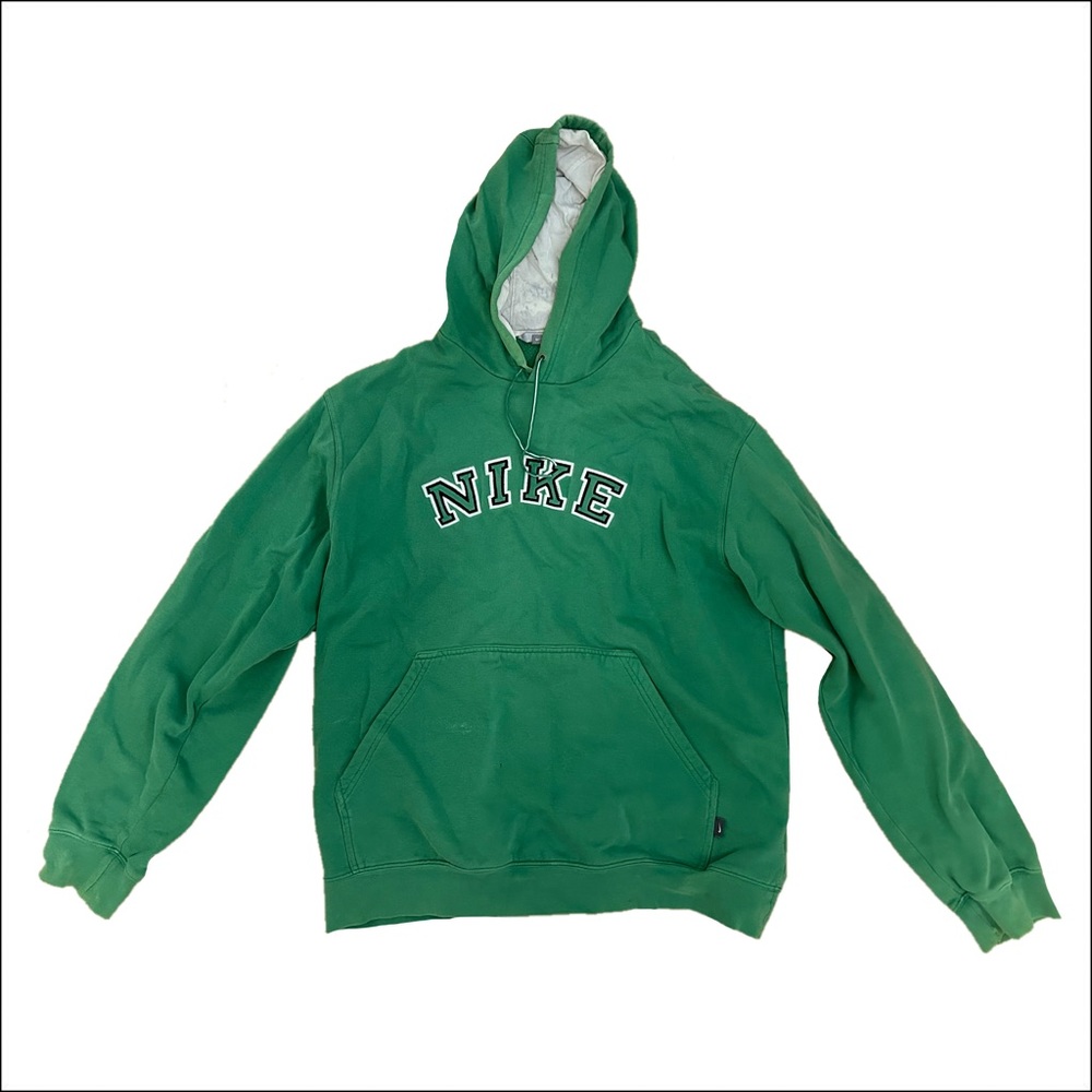 Vintage Green Nike Hoodie